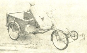 Трехколесный грузовой велосипед (до 200 кг) 