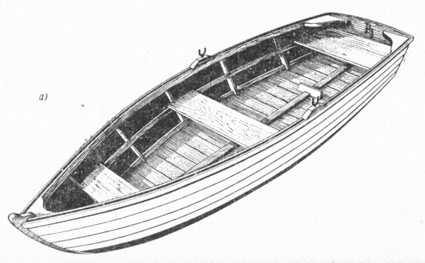 Моторно-гребная лодка Скиф своими руками