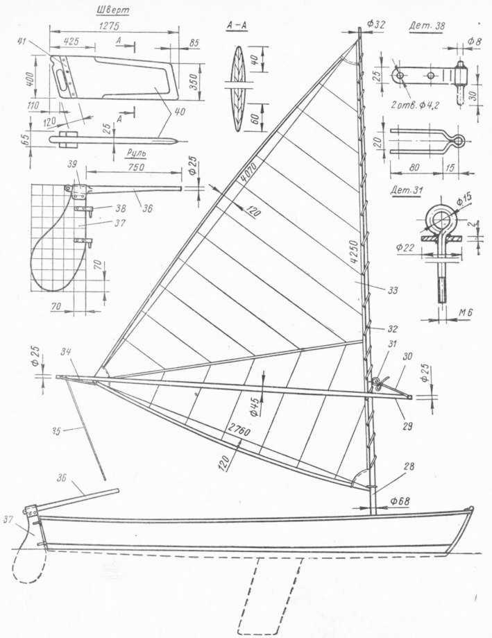 Выбор проекта легкой гребной лодки - Деревянное судостроение - Кают-Компания 