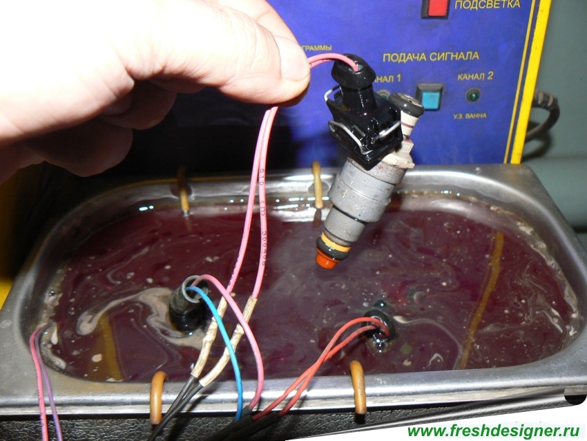 Как промыть форсунки инжектора своими руками